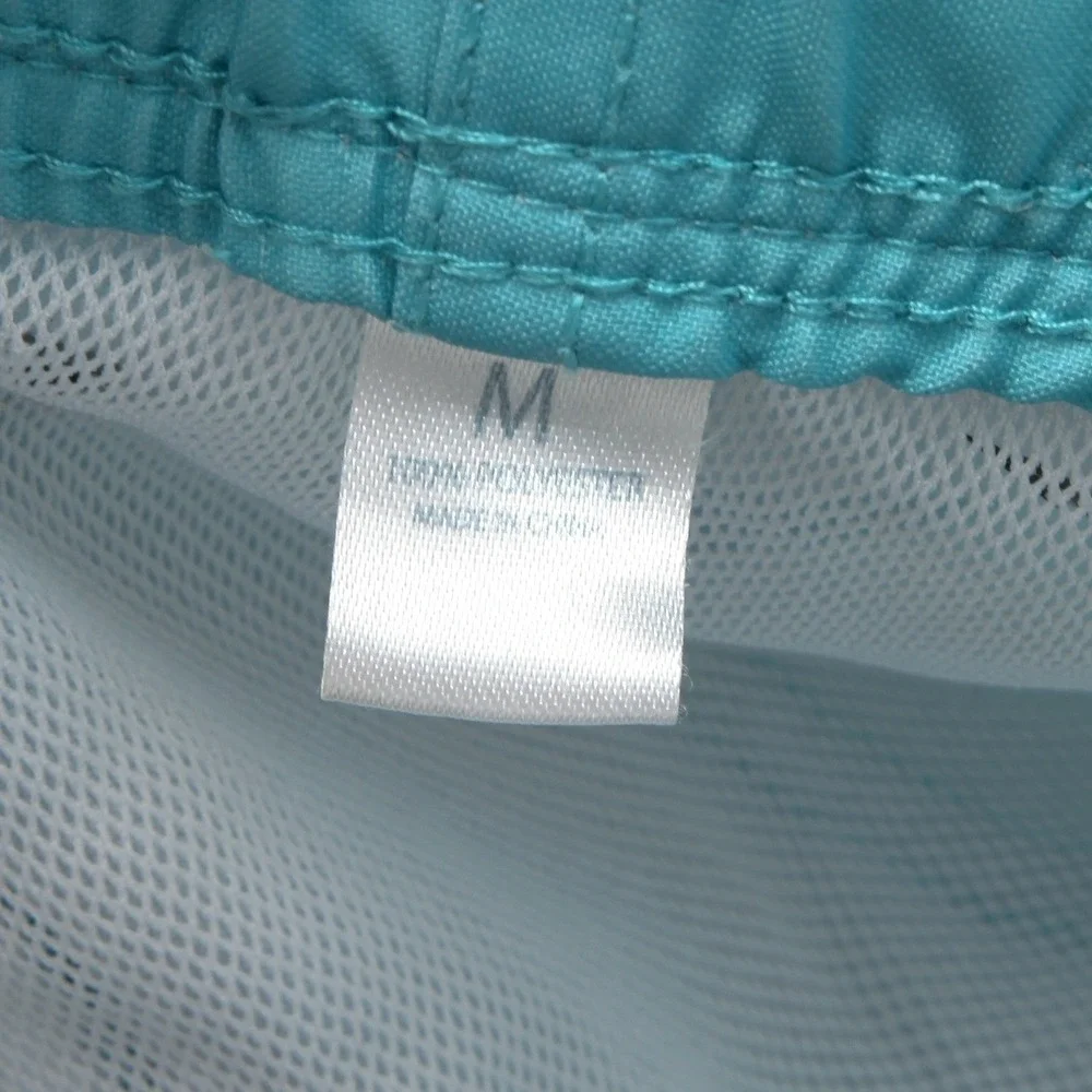 Southern Tide Bathing Suit Swim Trunks Mens Medium Blue White Striped  Lined - Picture 5 of 10